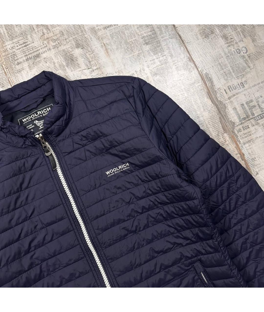 WOOLRICH Темно-синяя куртка, фото 2