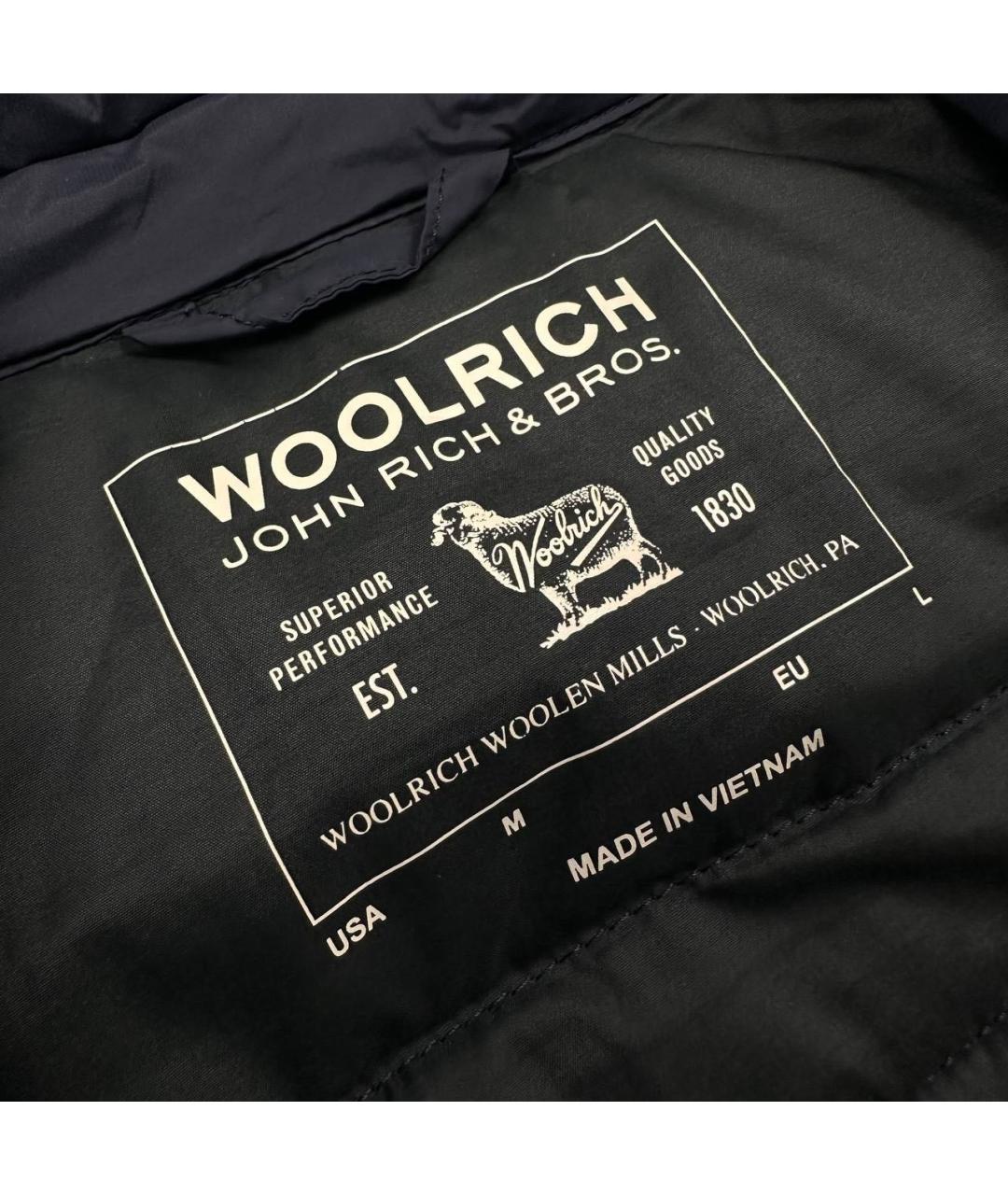 WOOLRICH Темно-синяя куртка, фото 4