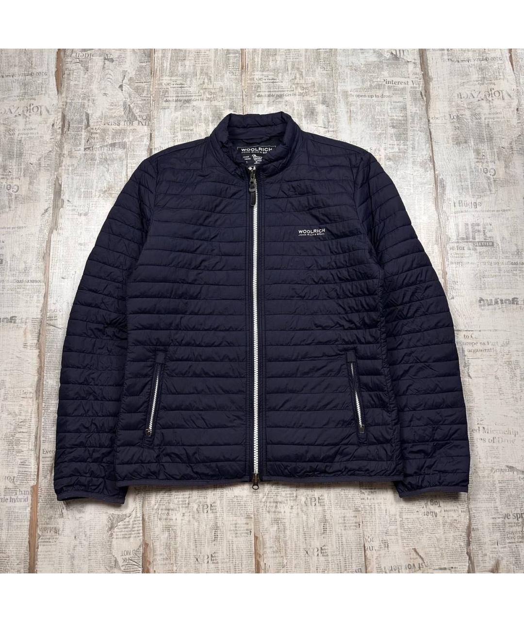 WOOLRICH Темно-синяя куртка, фото 7