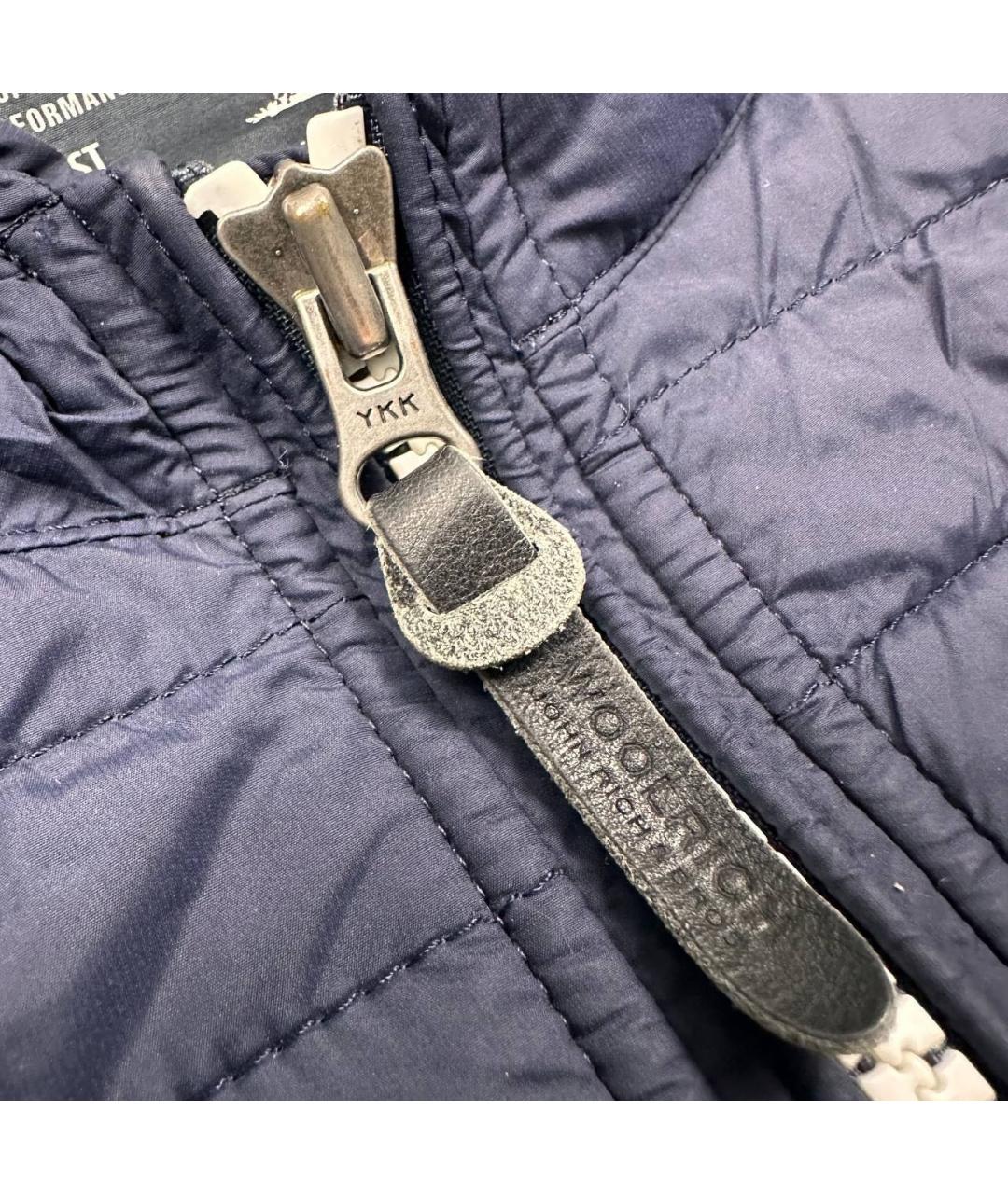 WOOLRICH Темно-синяя куртка, фото 3