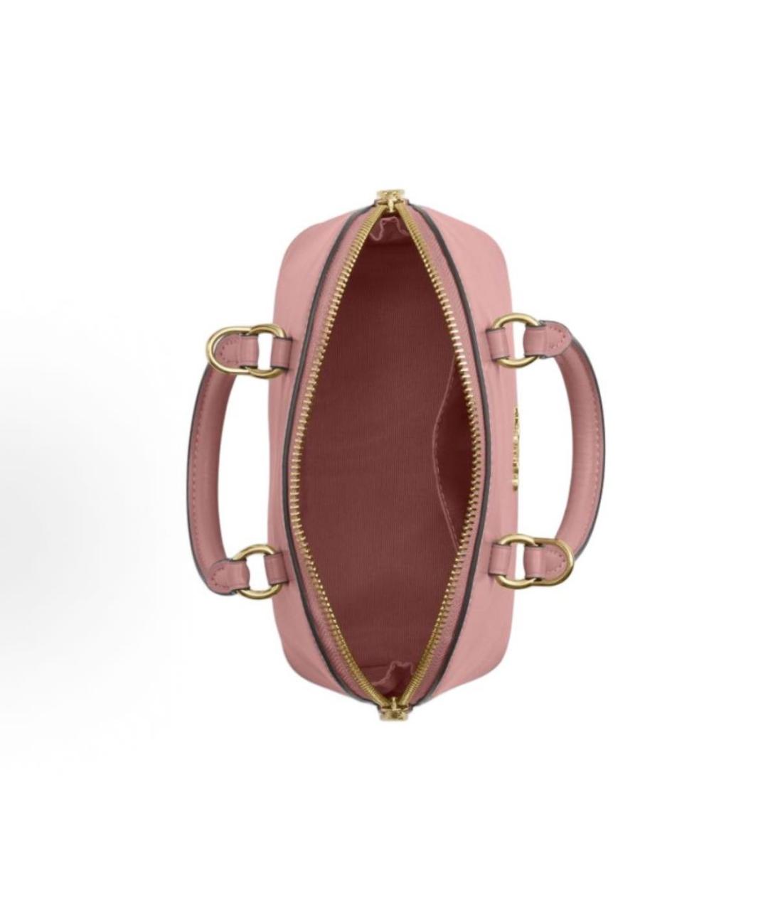 COACH Розовая сумка через плечо, фото 3