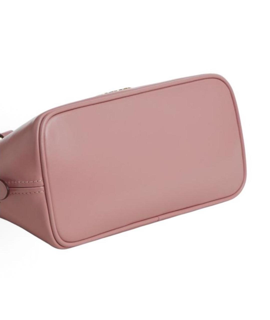 COACH Розовая сумка через плечо, фото 4