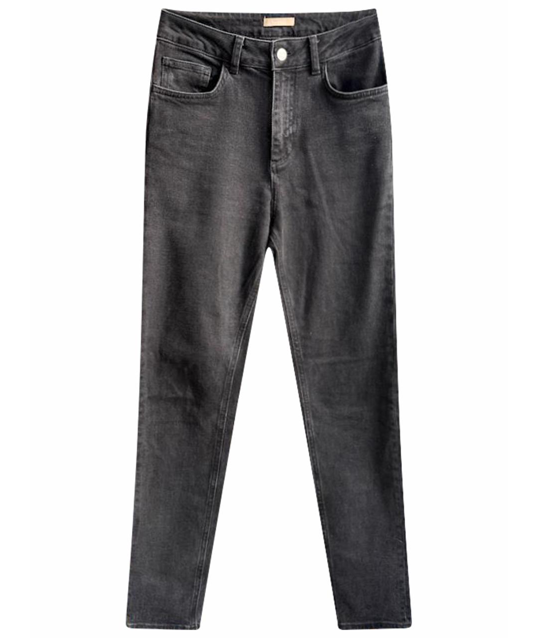 12 STOREEZ Черные прямые джинсы, фото 1