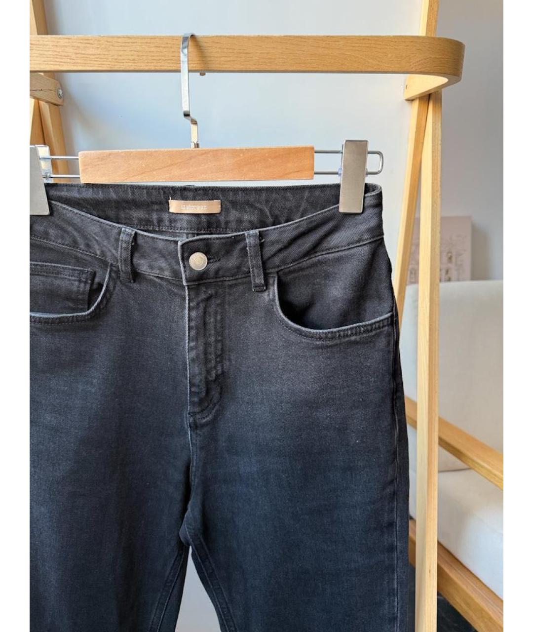 12 STOREEZ Черные прямые джинсы, фото 5