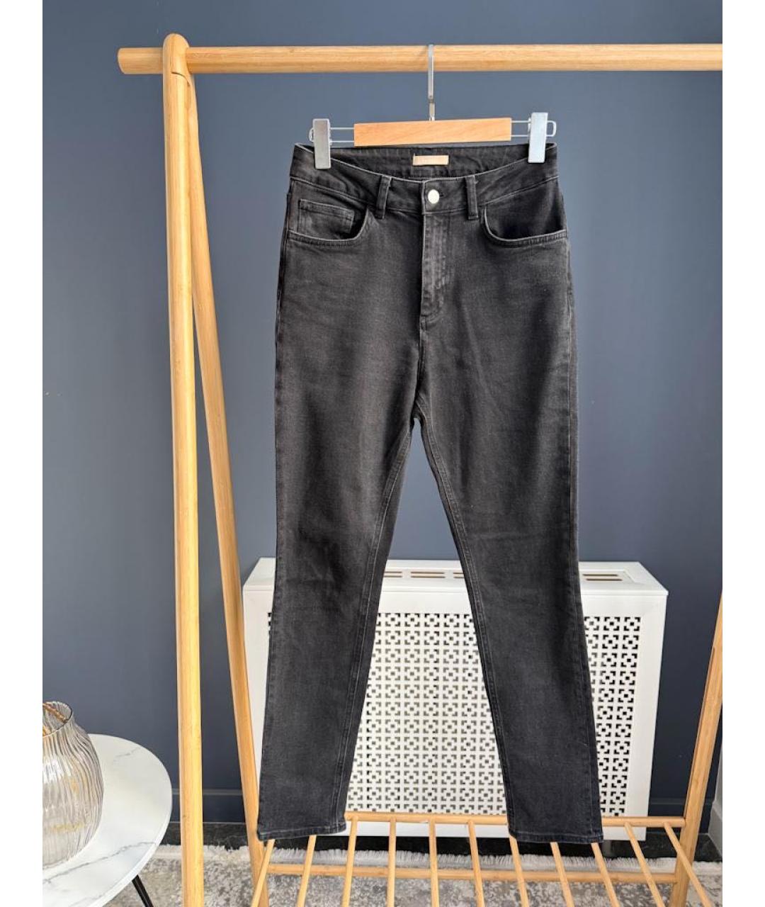 12 STOREEZ Черные прямые джинсы, фото 6