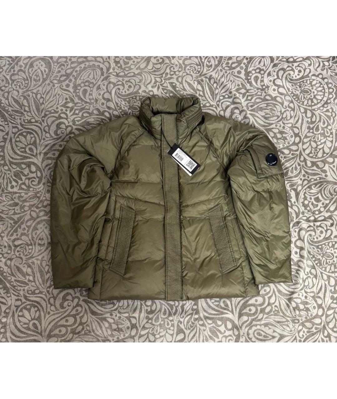 CP COMPANY Хаки полиэстеровый пуховик, фото 7