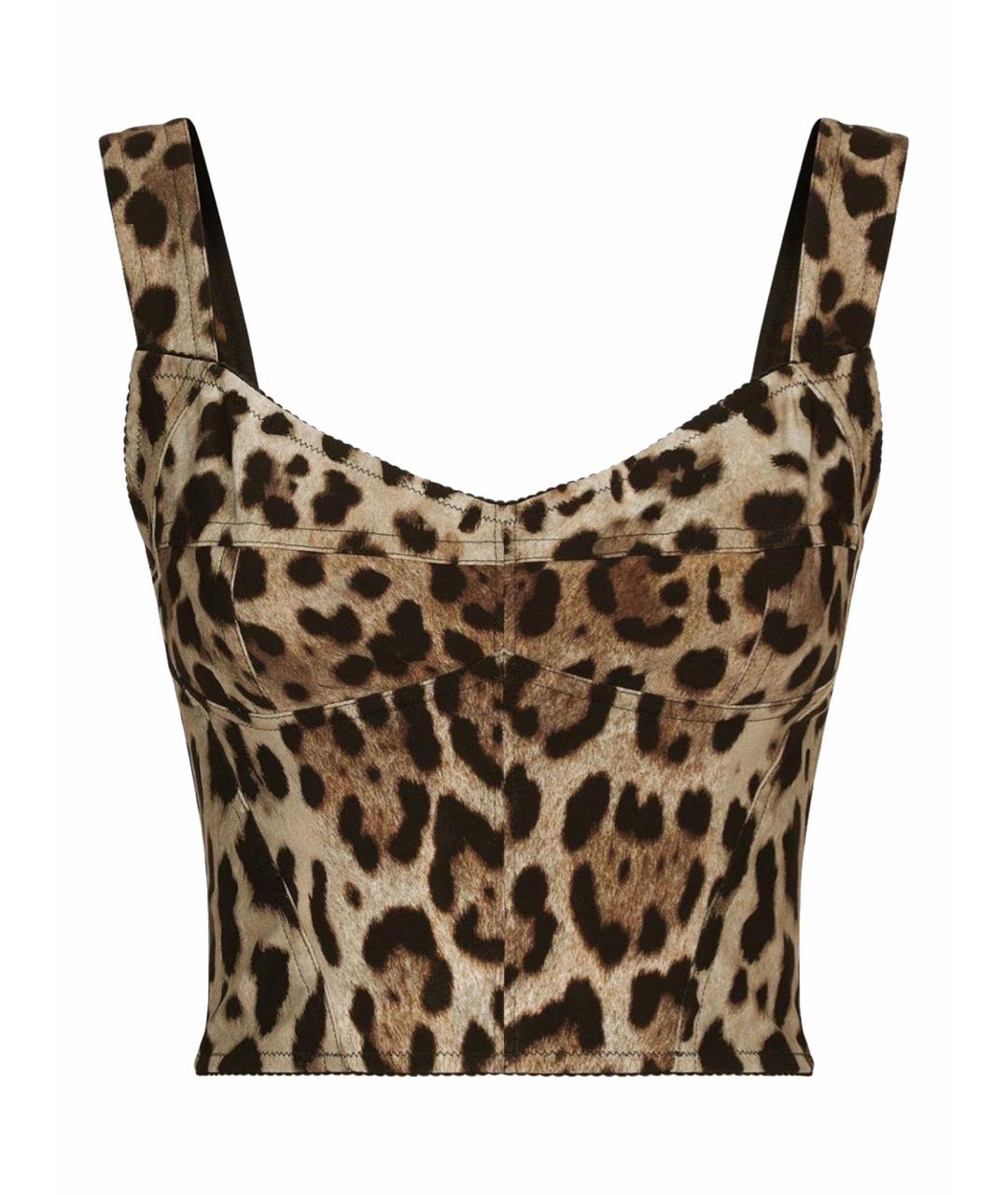 DOLCE&GABBANA Мульти полиэстеровый корсет, фото 1