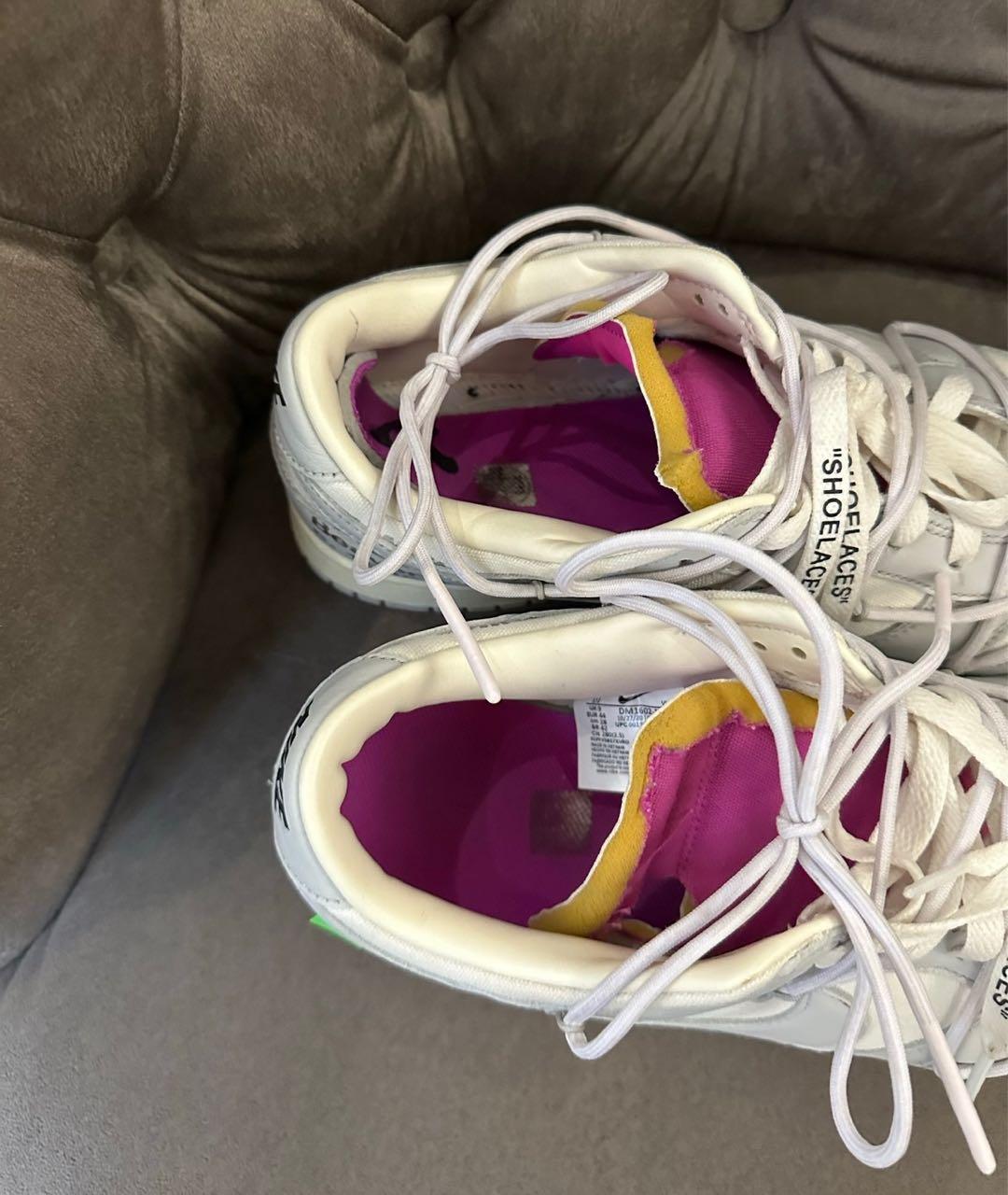 NIKE X OFF-WHITE Мульти высокие кроссовки / кеды, фото 3