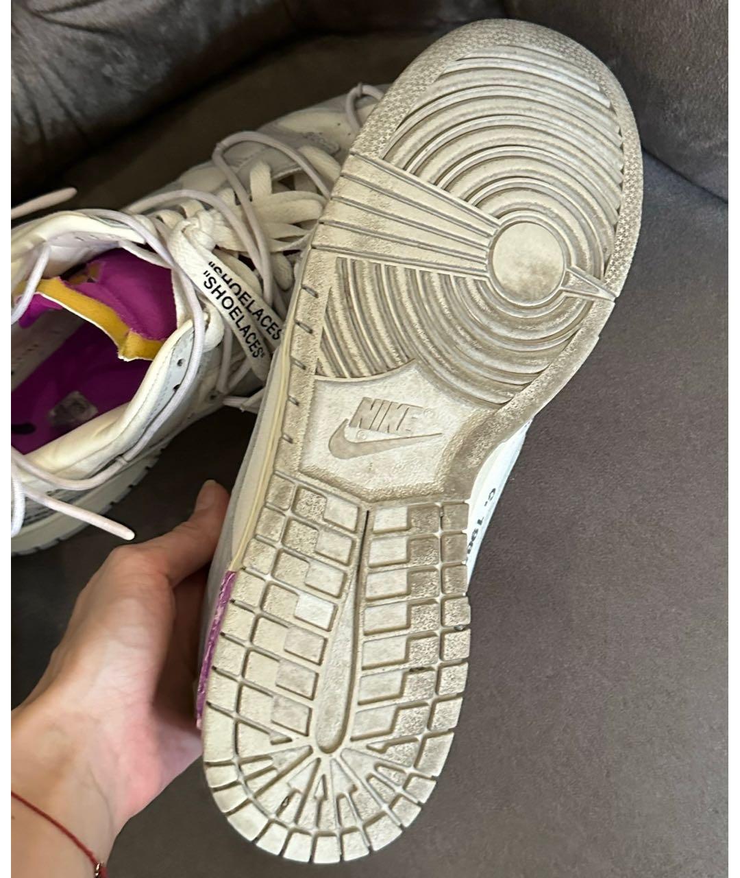 NIKE X OFF-WHITE Мульти высокие кроссовки / кеды, фото 5