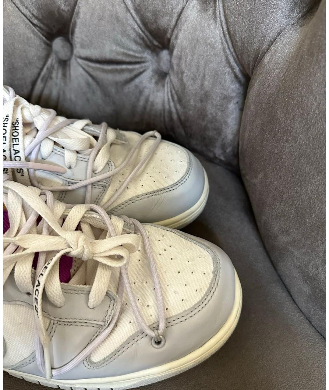 NIKE X OFF-WHITE Мульти высокие кроссовки / кеды, фото 2