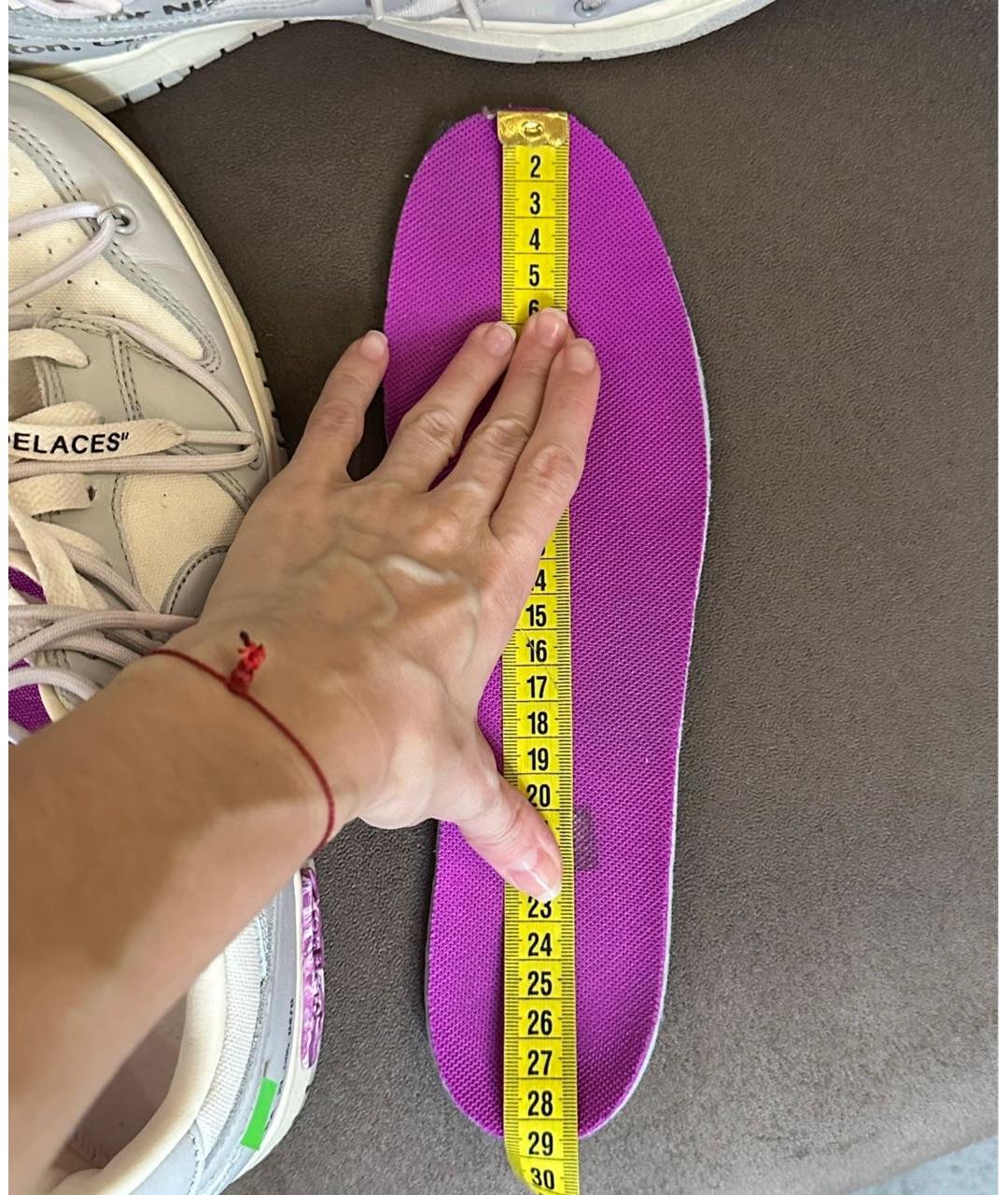 NIKE X OFF-WHITE Мульти высокие кроссовки / кеды, фото 6