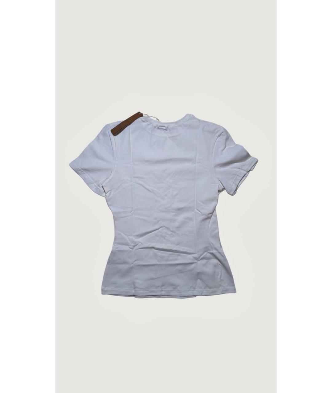 SKIMS Белая хлопковая футболка, фото 2