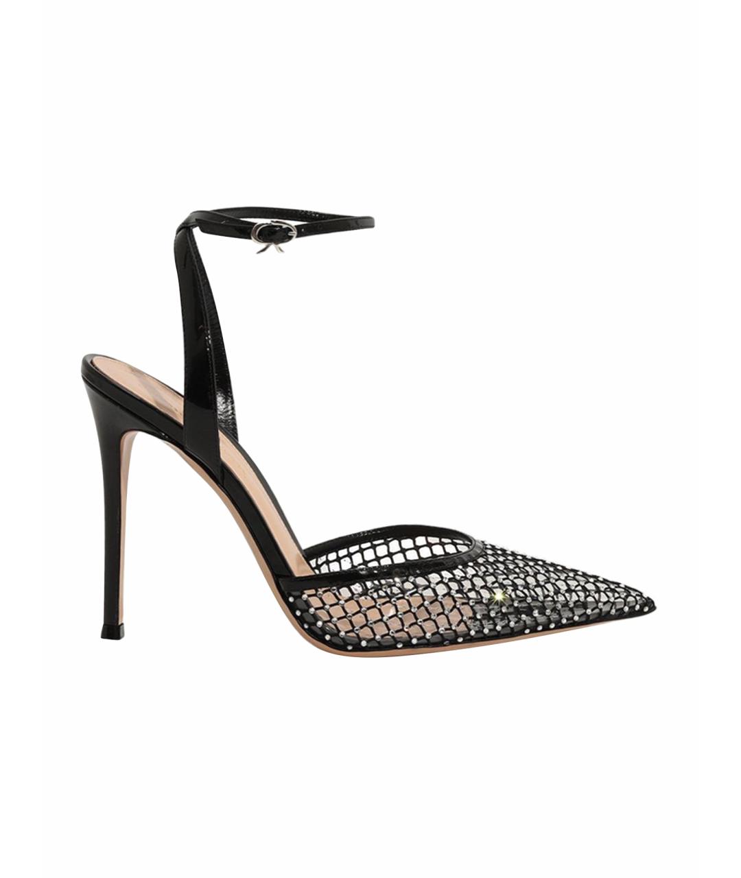 GIANVITO ROSSI Черные босоножки, фото 1