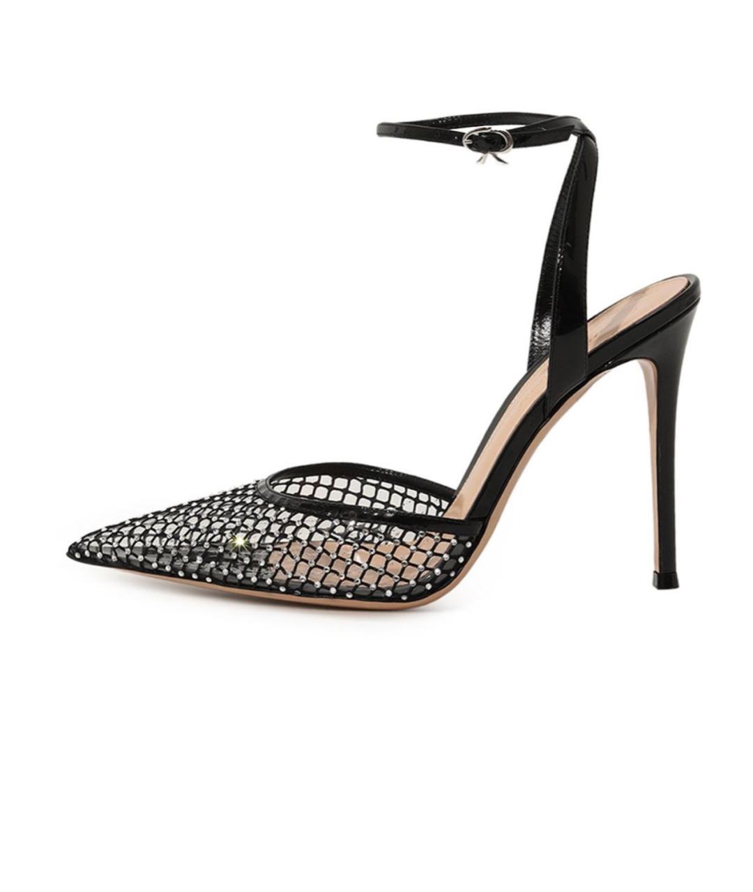 GIANVITO ROSSI Черные босоножки, фото 5