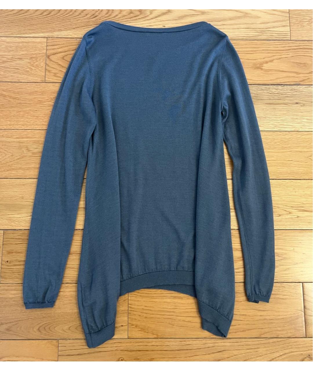 BRUNELLO CUCINELLI Серый кашемировый джемпер / свитер, фото 2