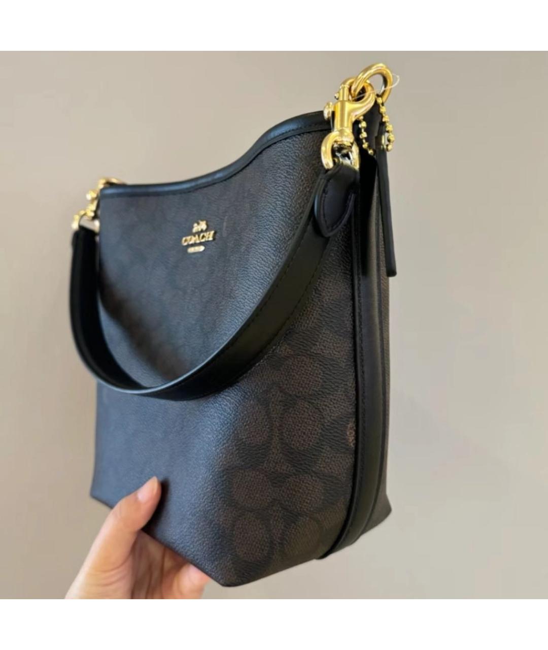 COACH Коричневая сумка через плечо, фото 8