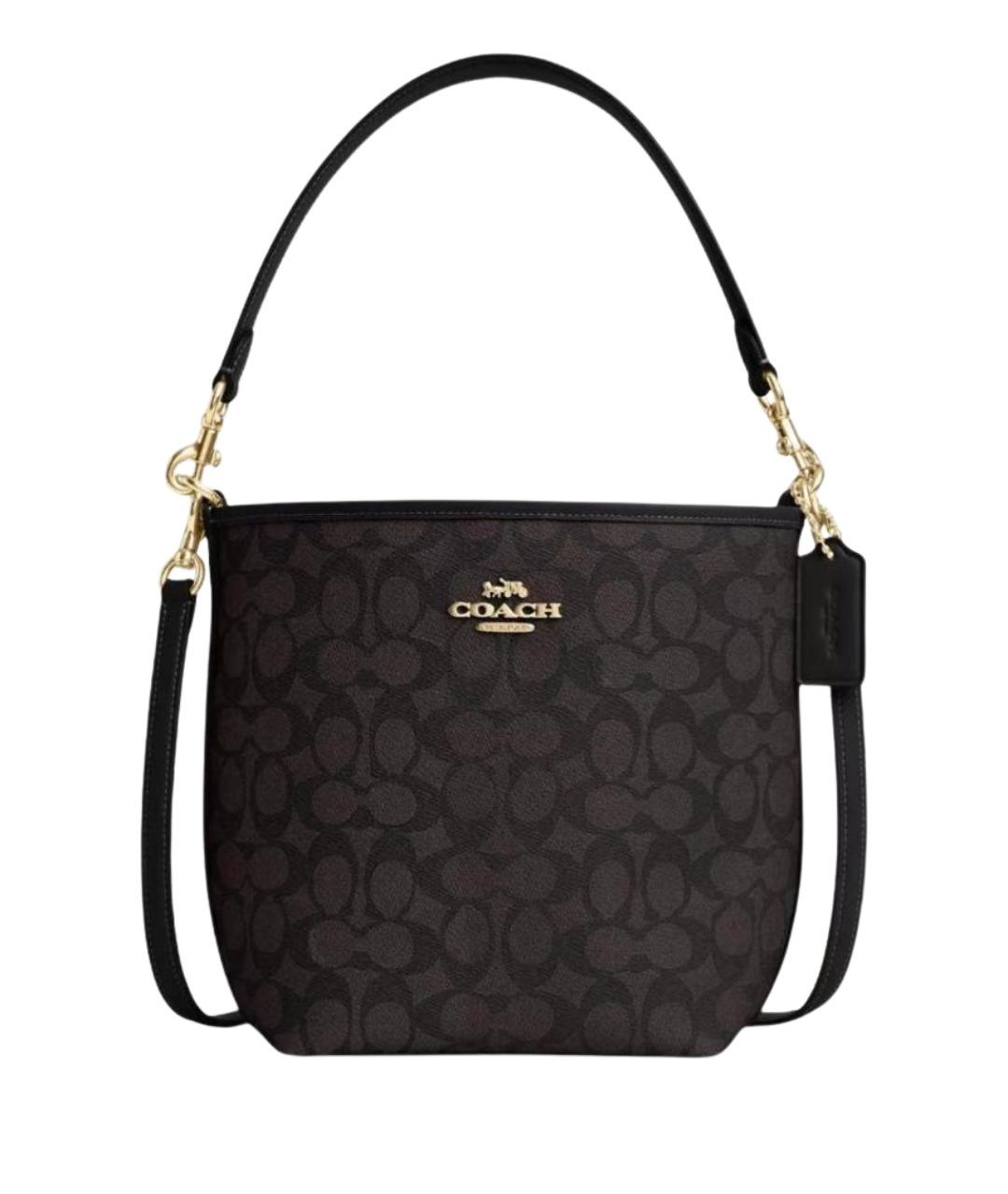 COACH Коричневая сумка через плечо, фото 1