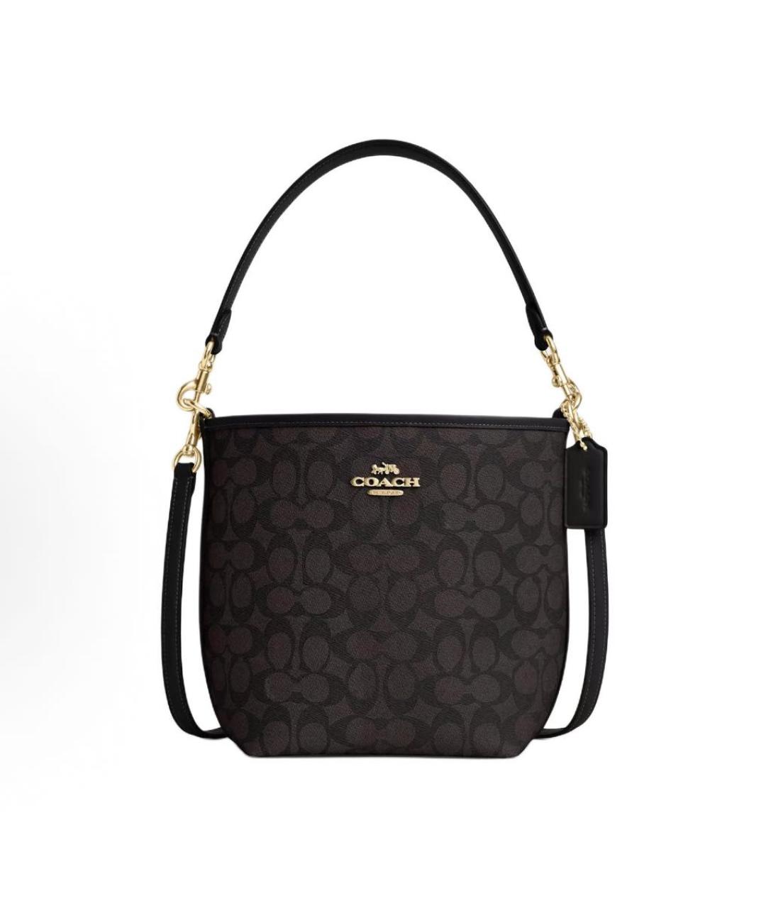 COACH Коричневая сумка через плечо, фото 9