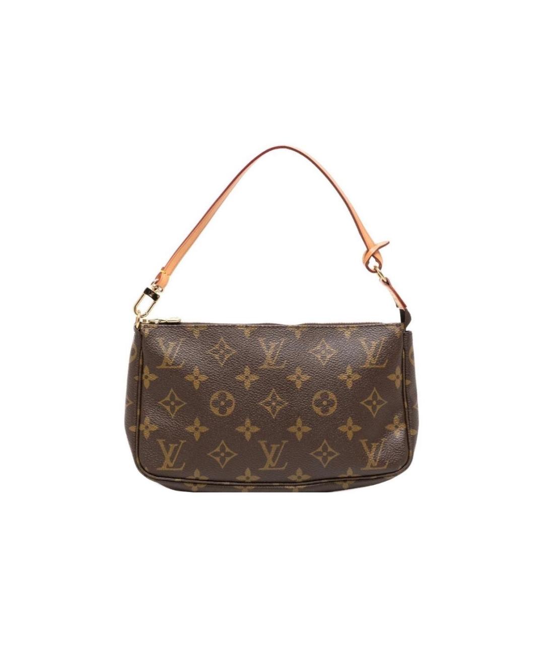 LOUIS VUITTON Коричневая сумка через плечо, фото 9