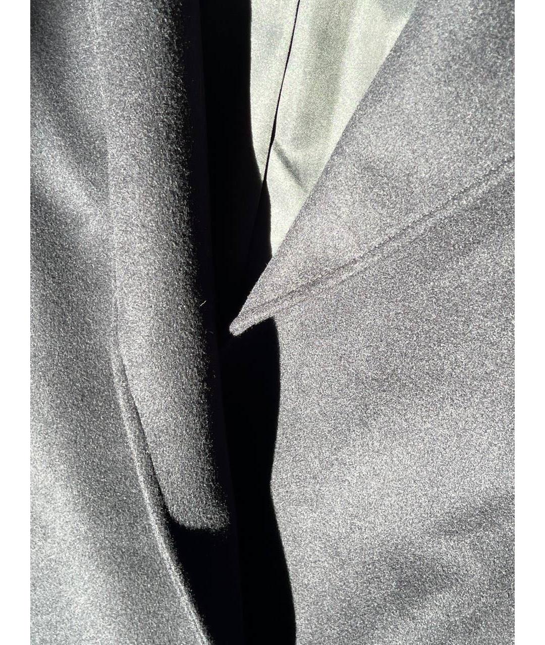 MAX&CO Темно-синее шерстяное пальто, фото 4