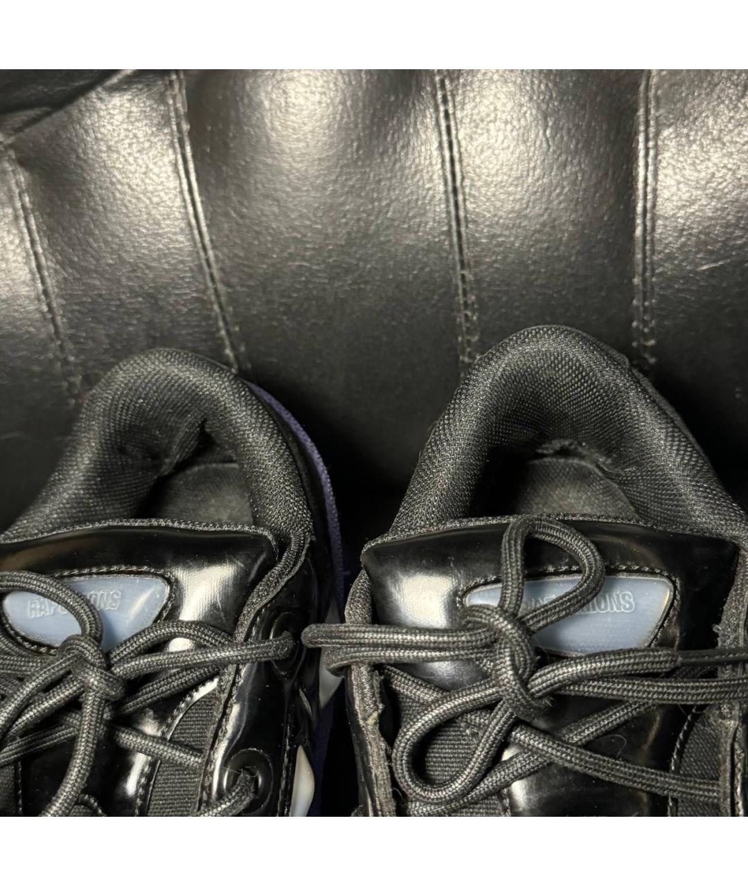 ADIDAS X RAF SIMONS Фиолетовые текстильные низкие кроссовки / кеды, фото 7