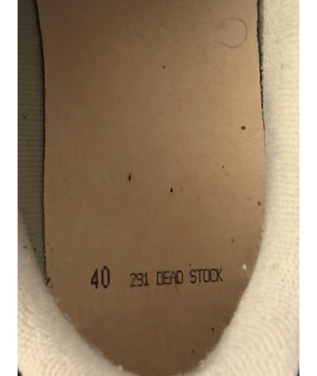 MAISON MARGIELA Черные кожаные высокие кроссовки / кеды, фото 4