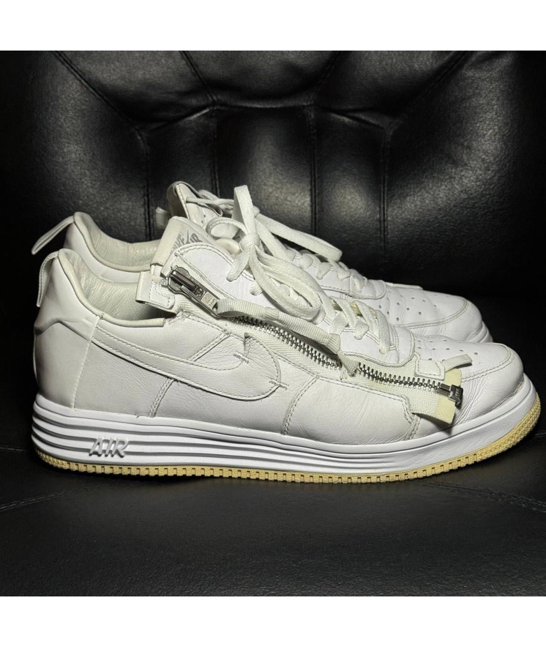 ACRONYM® Белые кожаные низкие кроссовки / кеды, фото 9