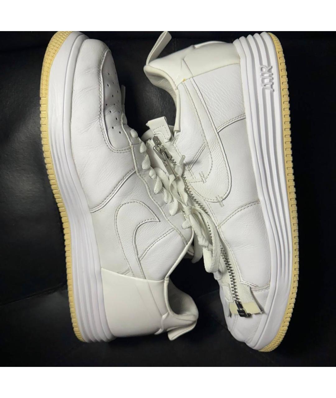 ACRONYM® Белые кожаные низкие кроссовки / кеды, фото 5