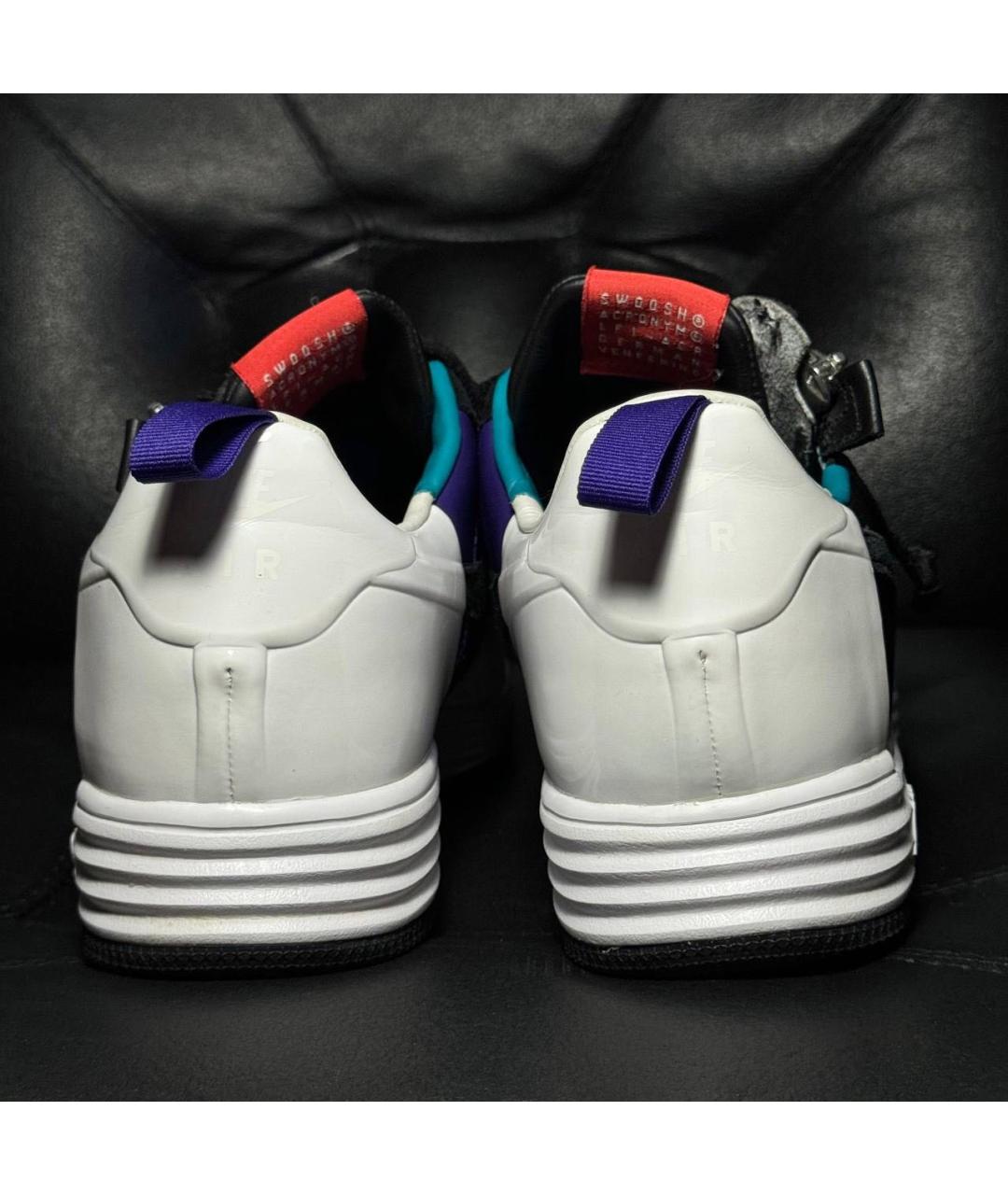 ACRONYM® Белые кожаные низкие кроссовки / кеды, фото 2