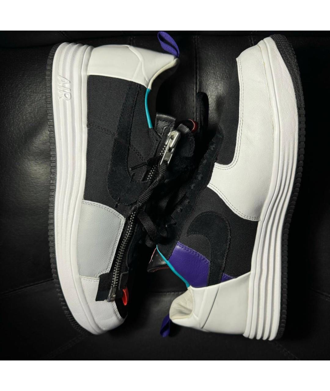 ACRONYM® Белые кожаные низкие кроссовки / кеды, фото 4