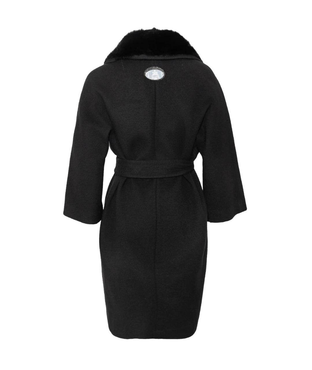 FENDI Черное кашемировое пальто, фото 2