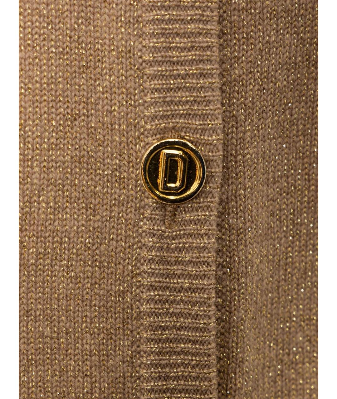 DOLCE&GABBANA Бежевый кашемировый кардиган, фото 3