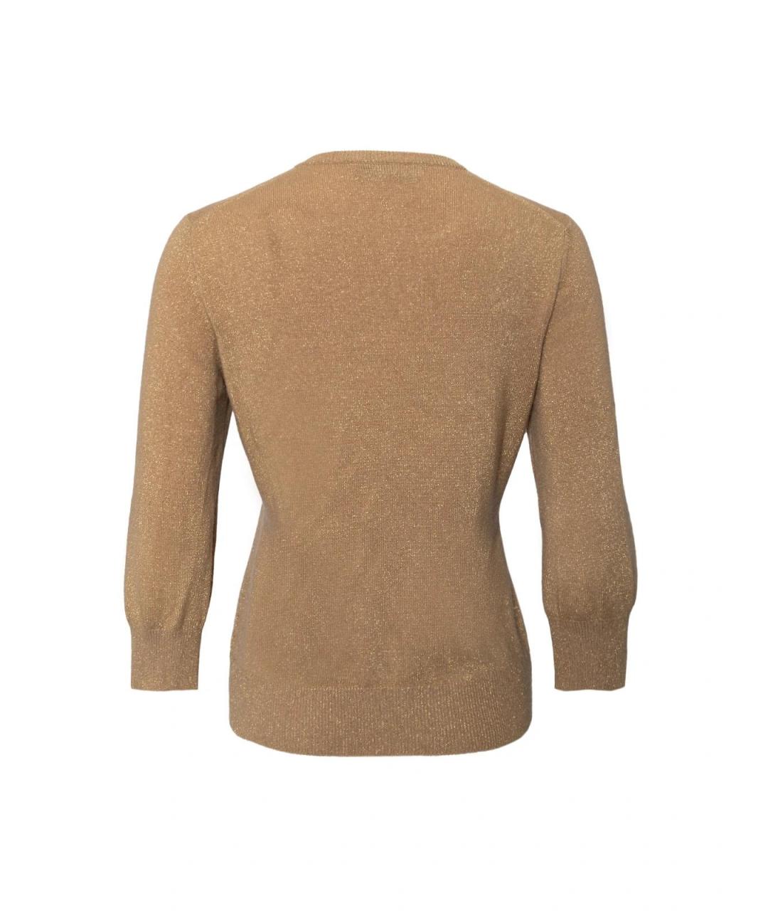 DOLCE&GABBANA Бежевый кашемировый кардиган, фото 2