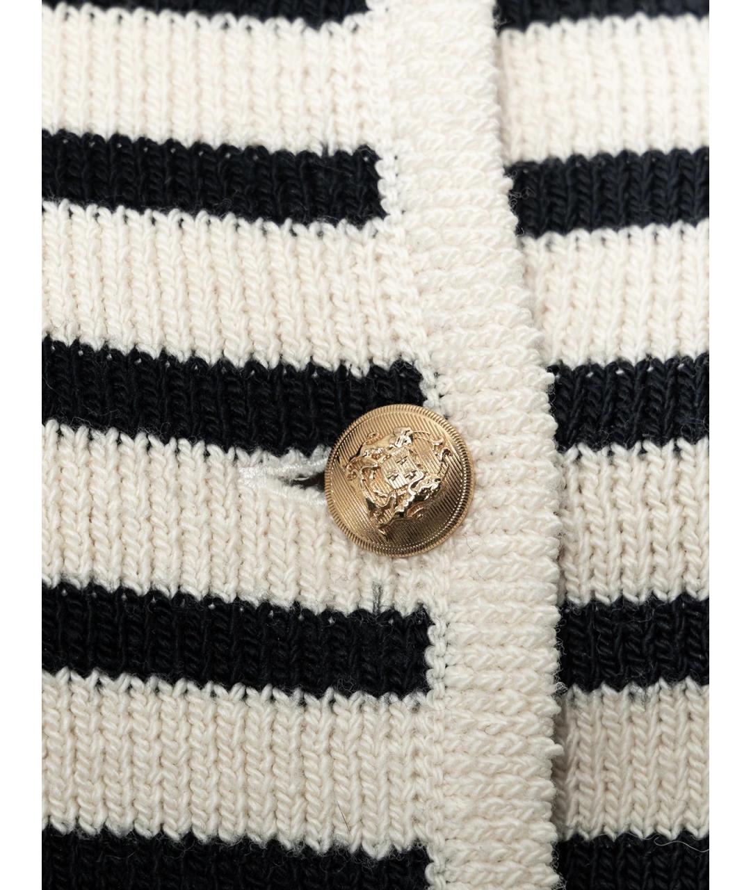 CELINE Бежевый шерстяной кардиган, фото 3