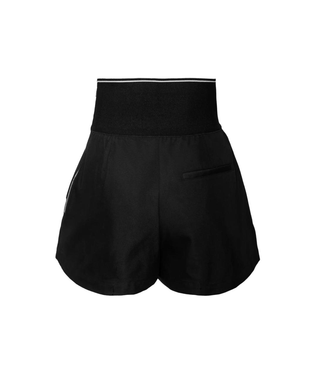 ALEXANDER WANG Черные хлопковые шорты, фото 2