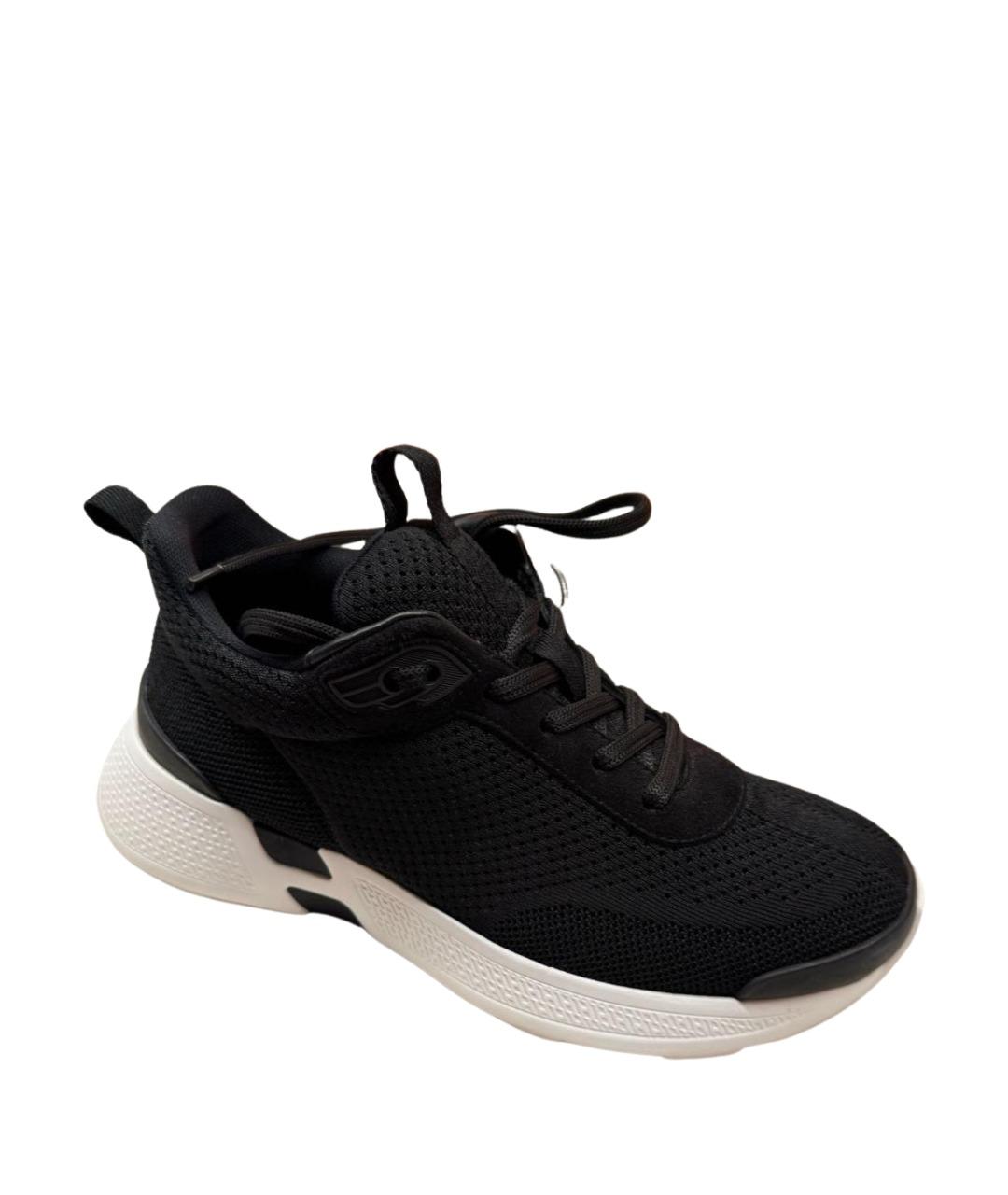 HERMES Черные кроссовки, фото 1