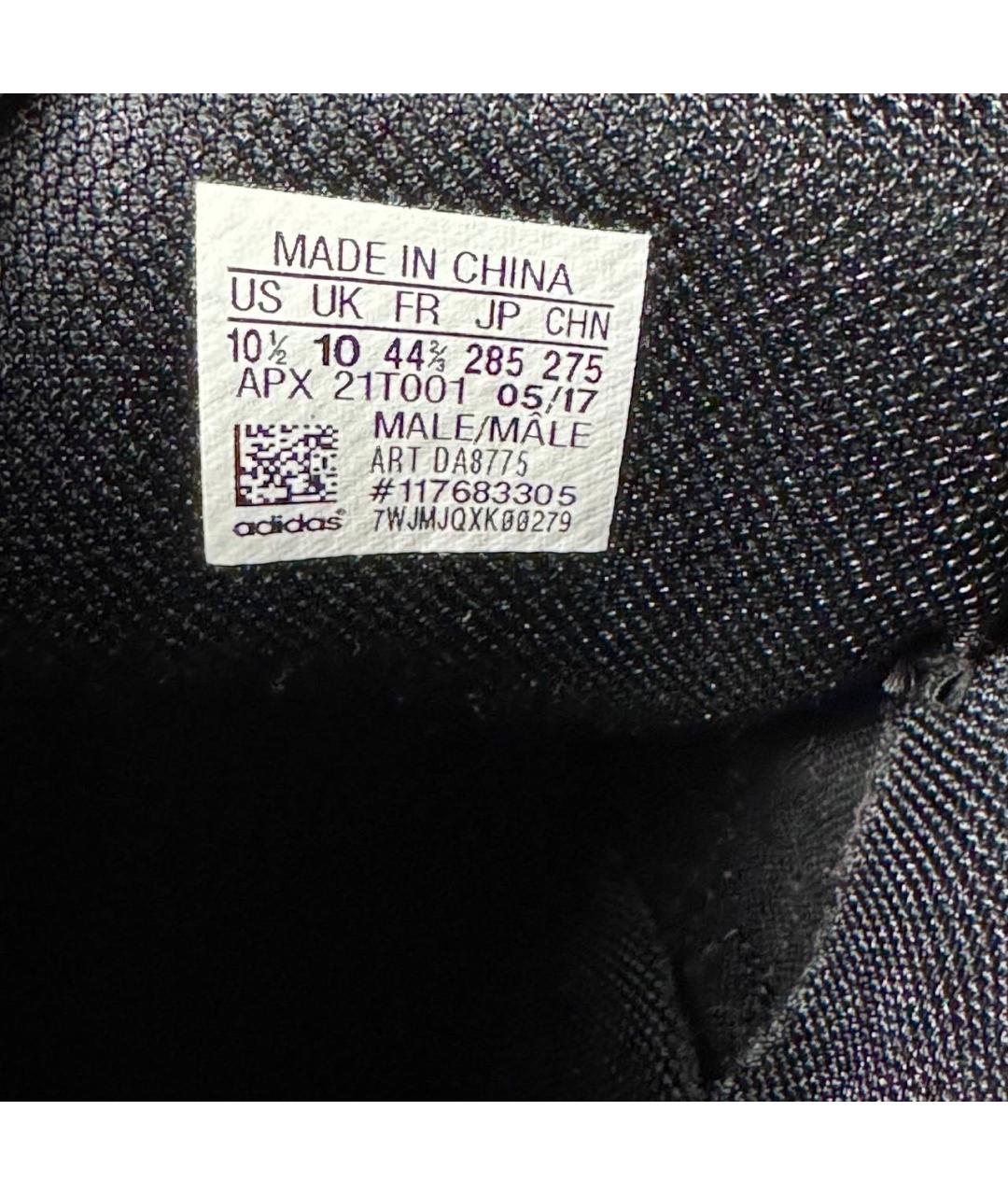 ADIDAS X RAF SIMONS Красные кожаные низкие кроссовки / кеды, фото 6