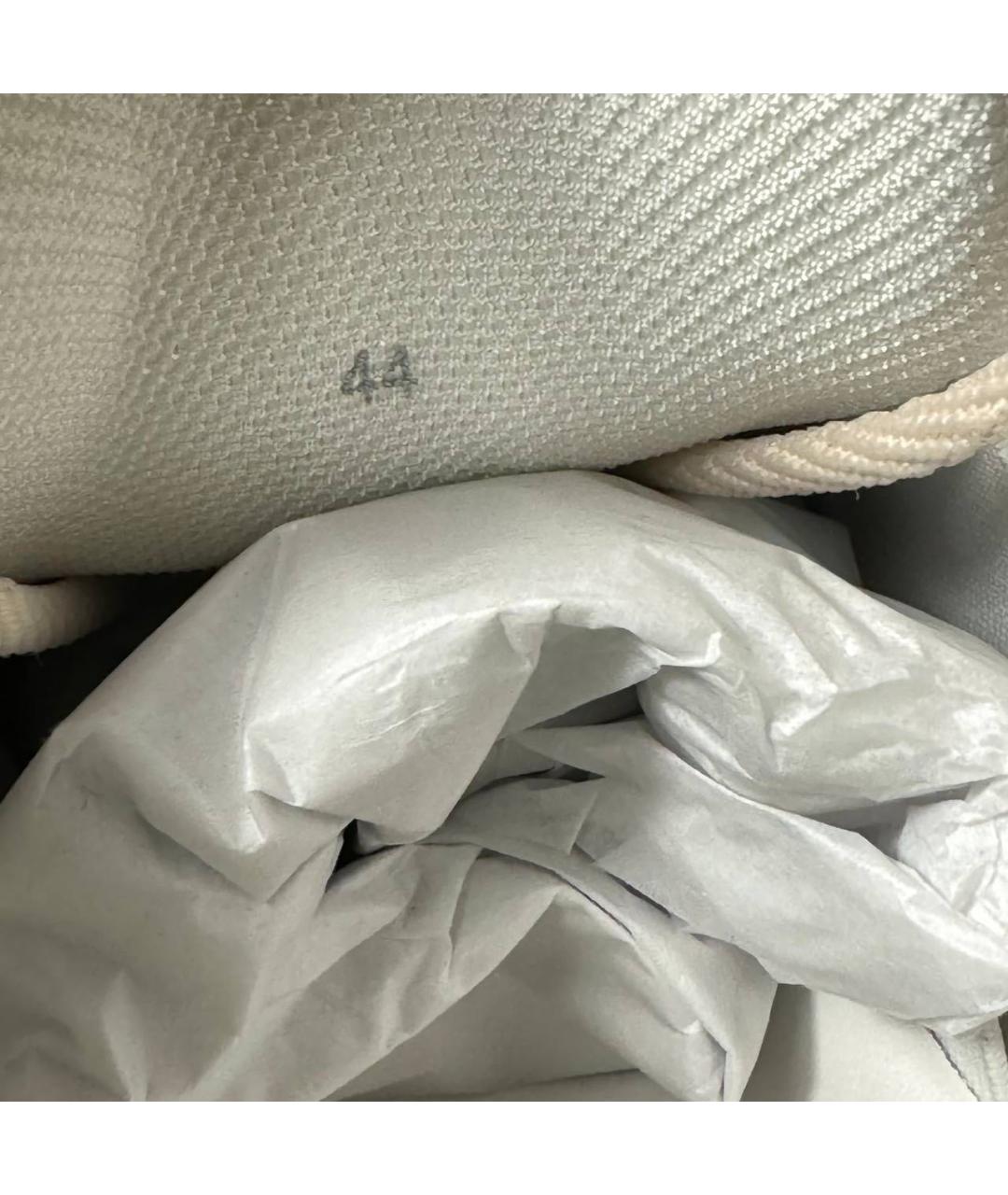 ADIDAS X RAF SIMONS Белые текстильные низкие кроссовки / кеды, фото 6