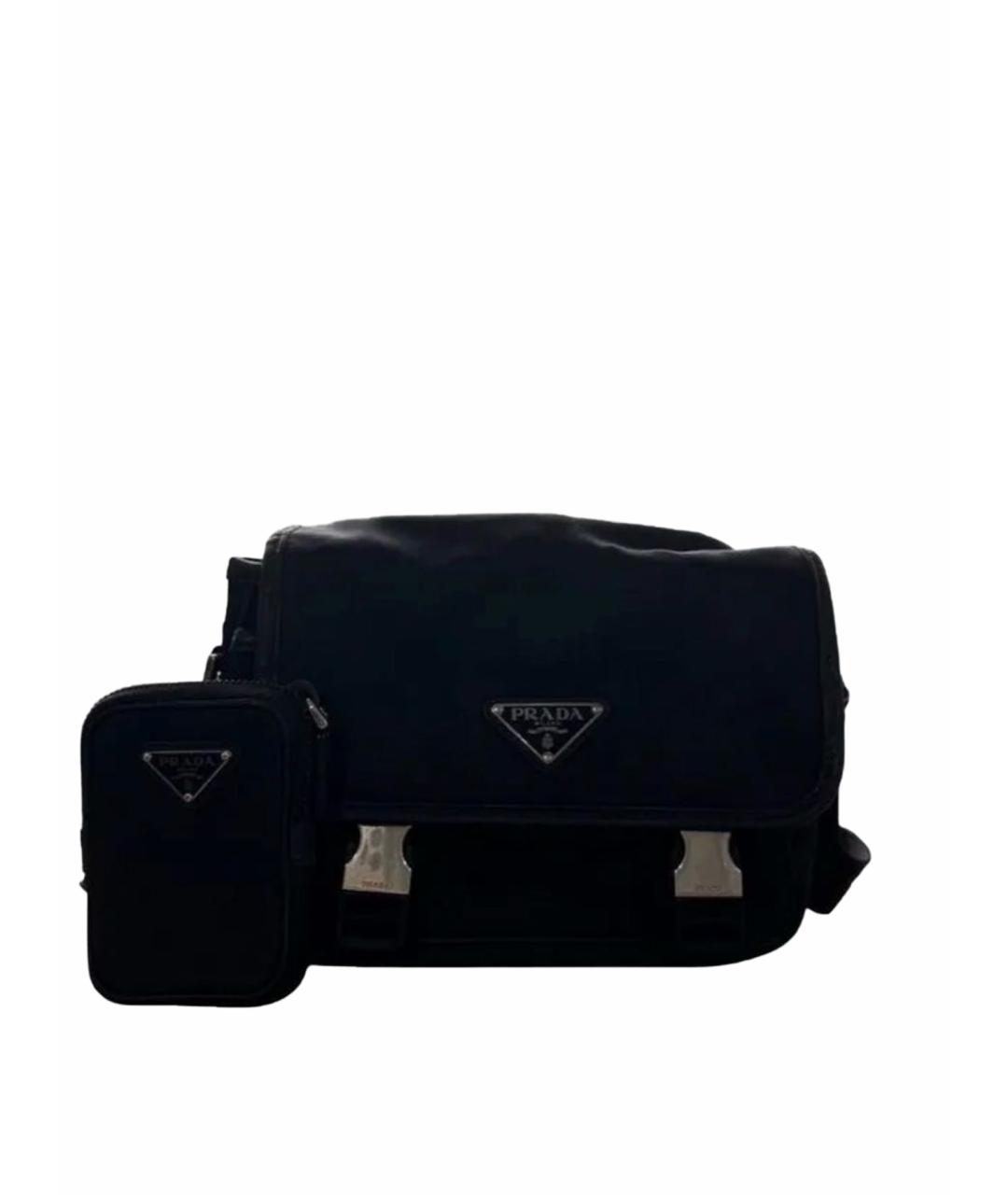 PRADA Черная сумка на плечо, фото 1