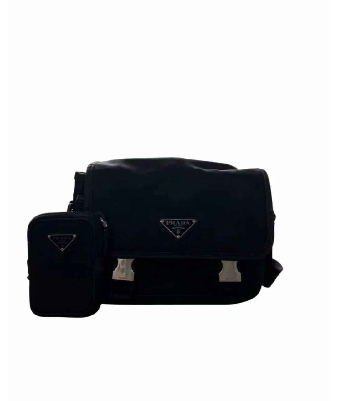 PRADA Черная сумка на плечо, фото 6