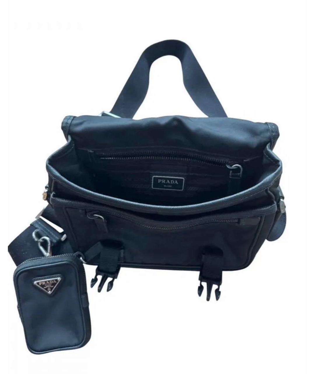 PRADA Черная сумка на плечо, фото 2