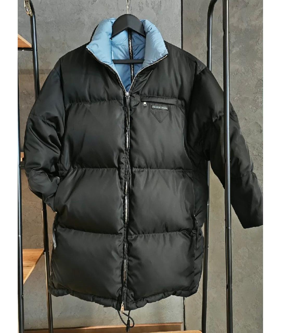 PRADA Черный пуховик, фото 4