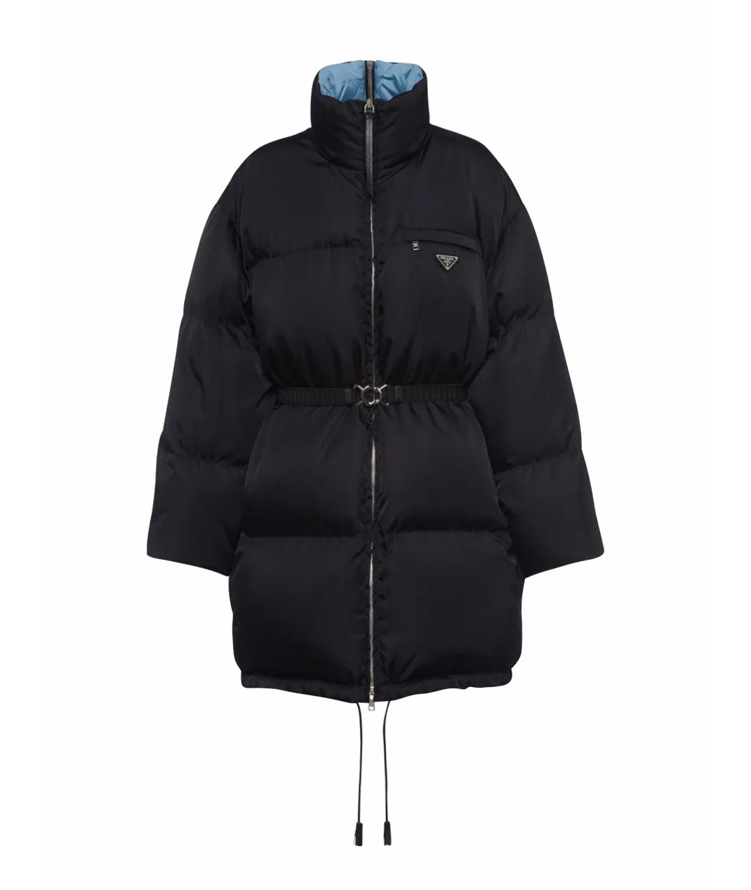PRADA Черный пуховик, фото 1