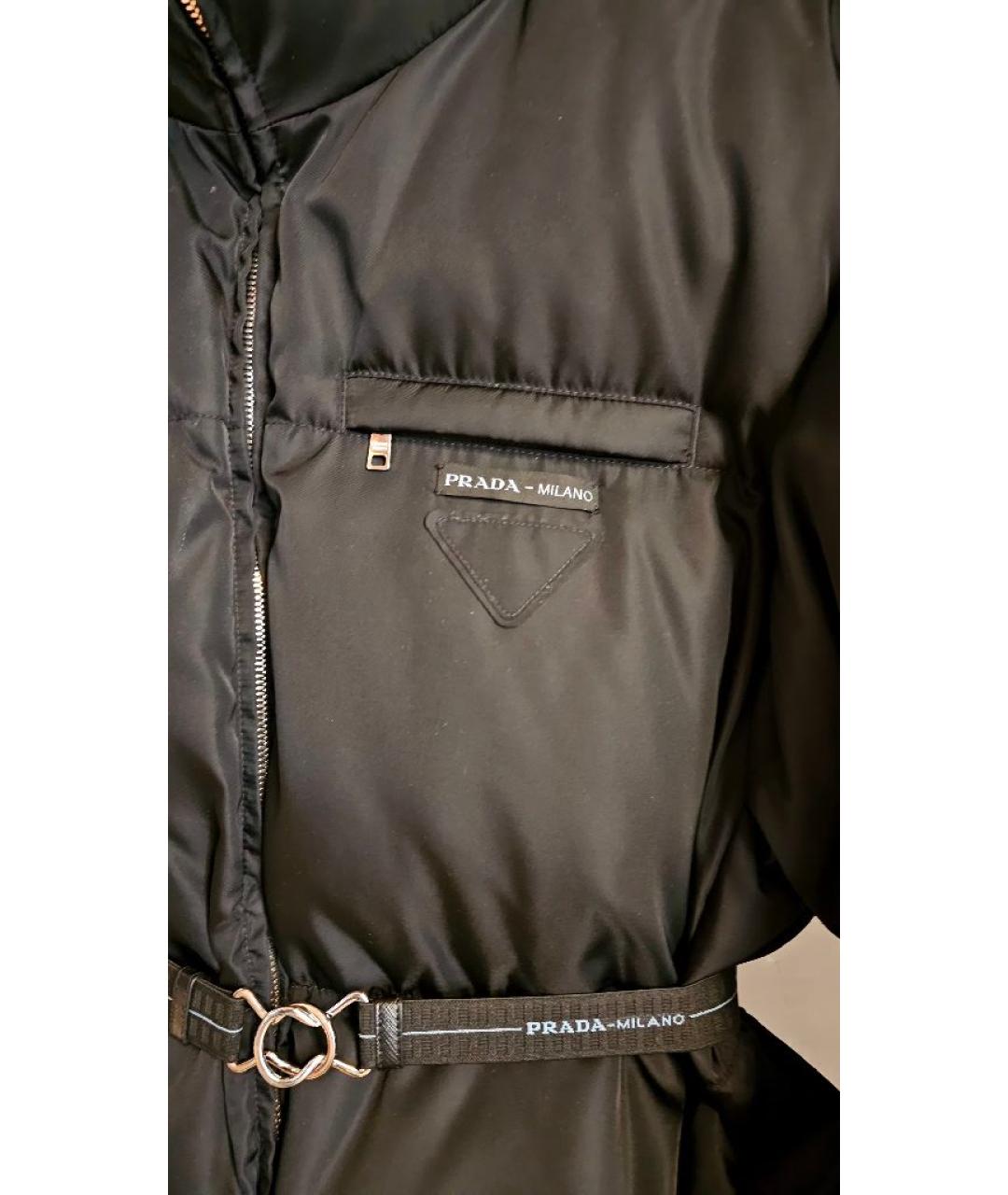 PRADA Черный пуховик, фото 5
