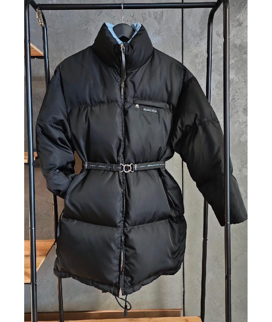 PRADA Черный пуховик, фото 10