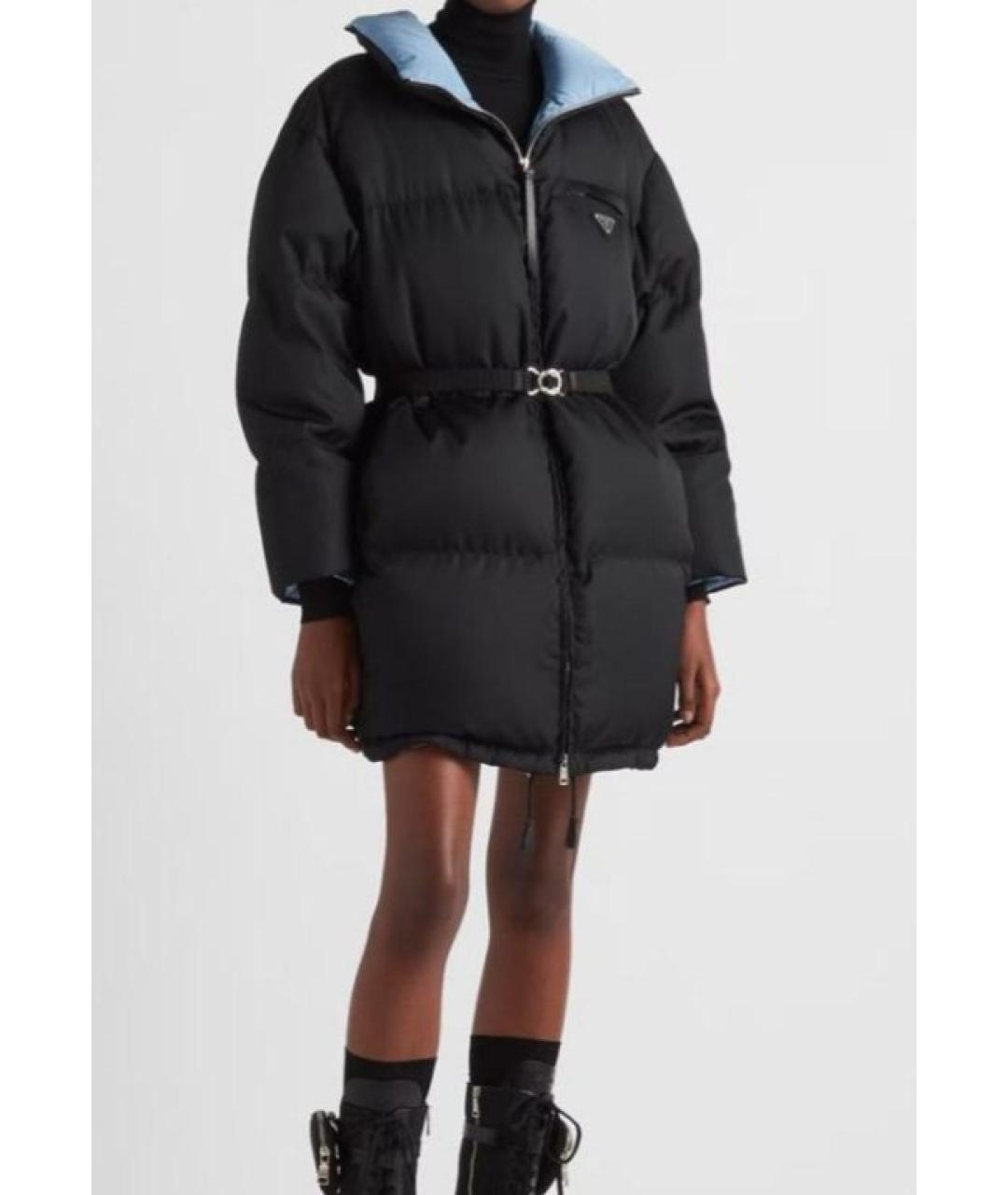 PRADA Черный пуховик, фото 8
