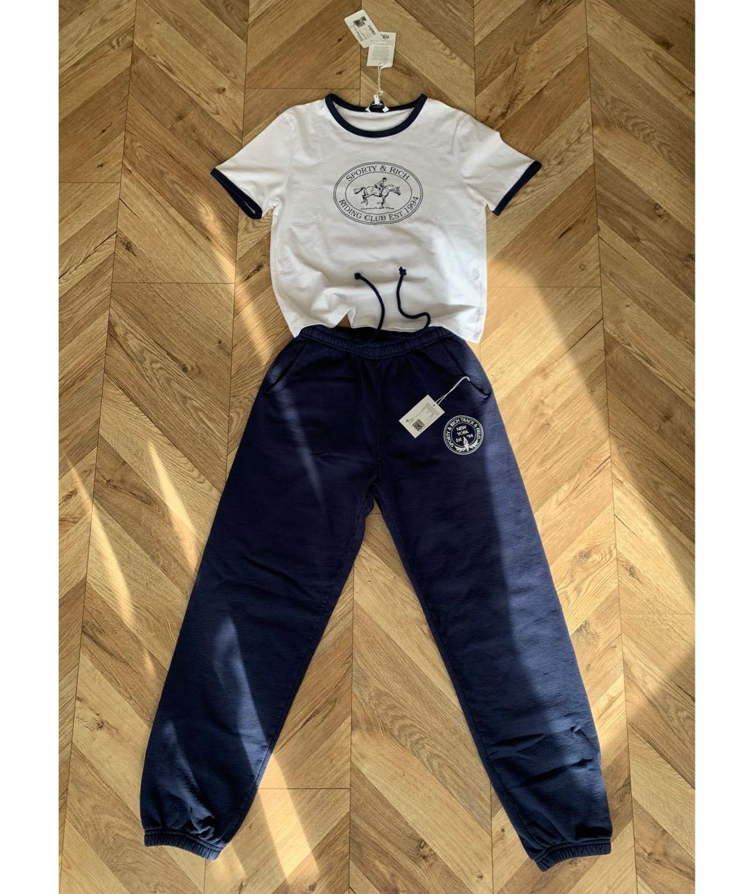 SPORTY AND RICH Хлопковый спортивные костюмы, фото 5