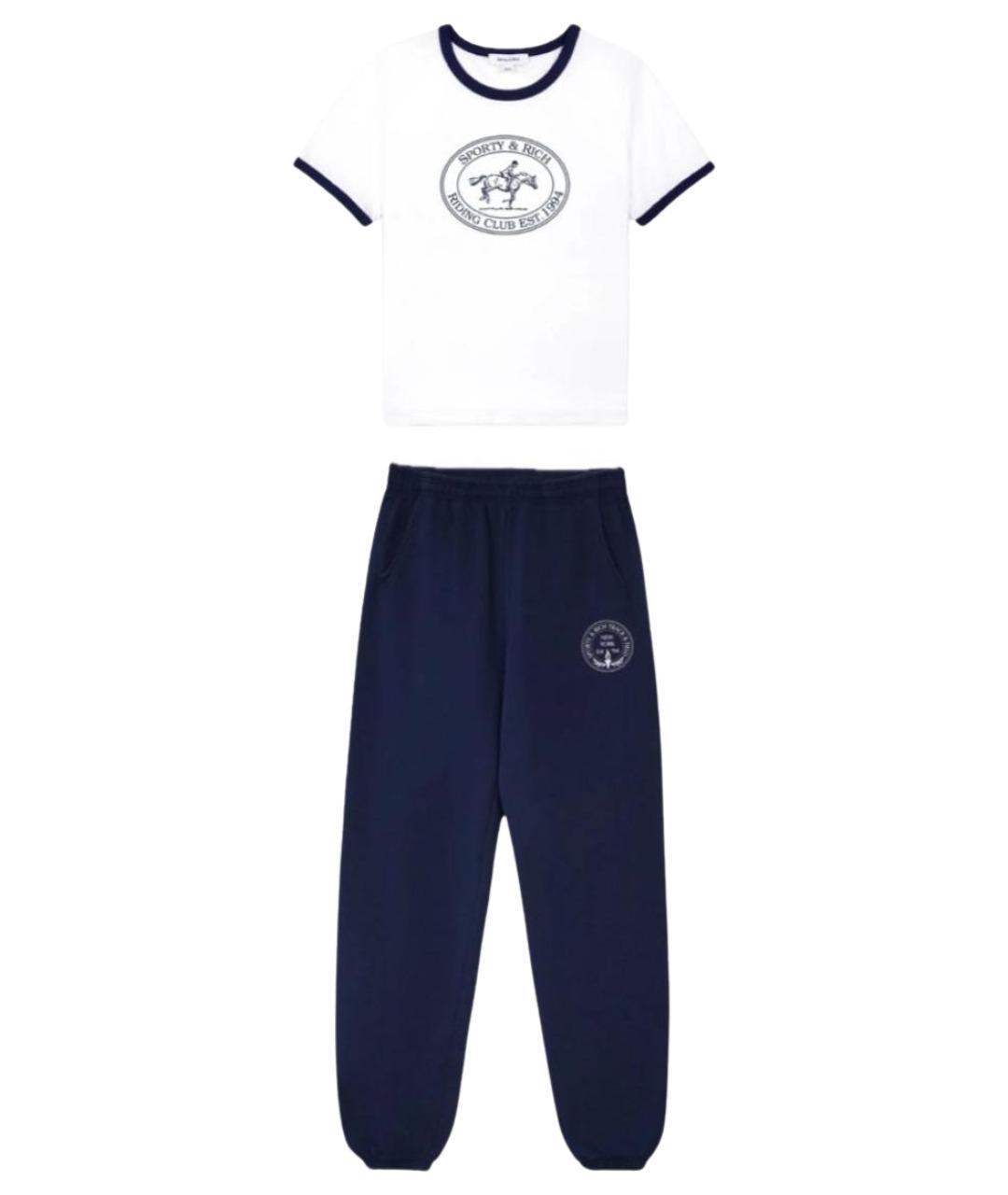 SPORTY AND RICH Хлопковый спортивные костюмы, фото 1