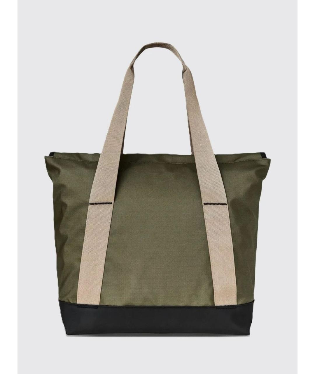 FILSON Зеленая синтетическая сумка тоут, фото 2