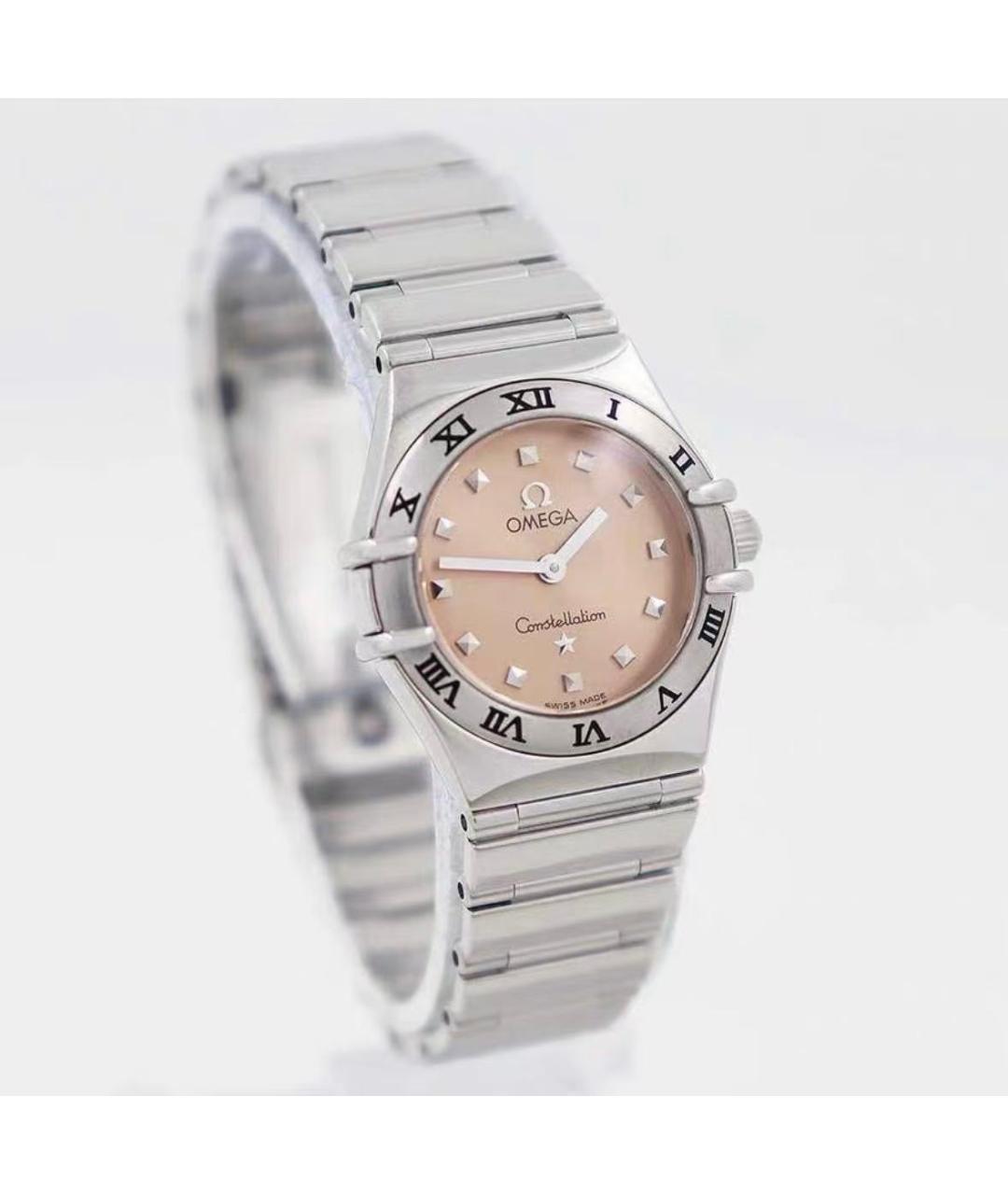 OMEGA Серебряные часы, фото 2